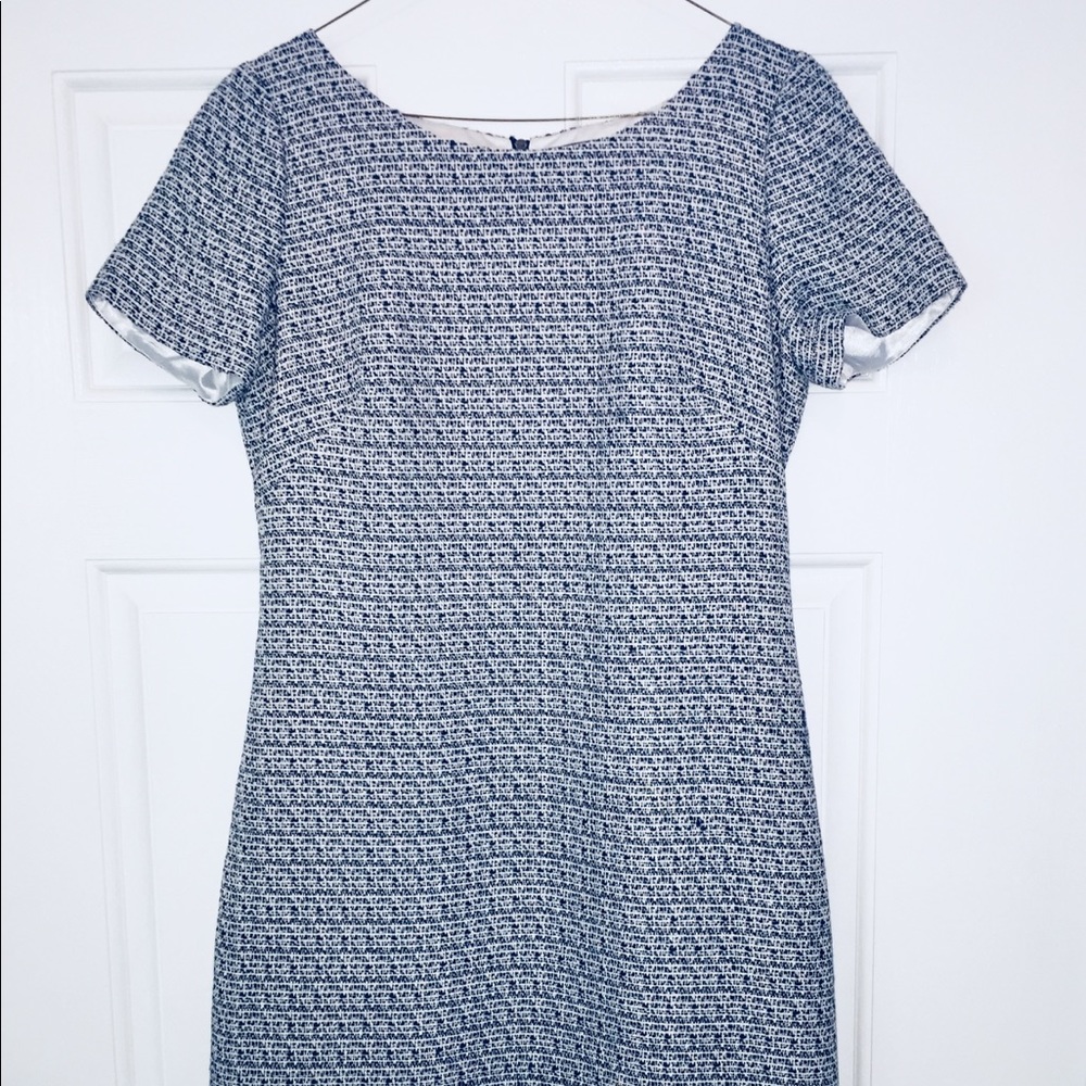 Tahari tweed women’s shift dress EUC